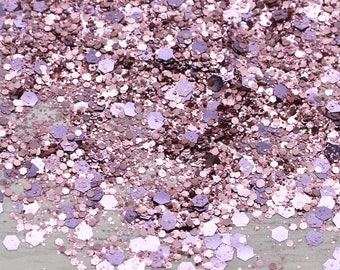 Pink Party Shimmer Glitter 10g, Limited Edition Hand Mixed, Resin Art, Resin Craft, Table Confetti, Slime Making, Nail Art Glitter, Glitter