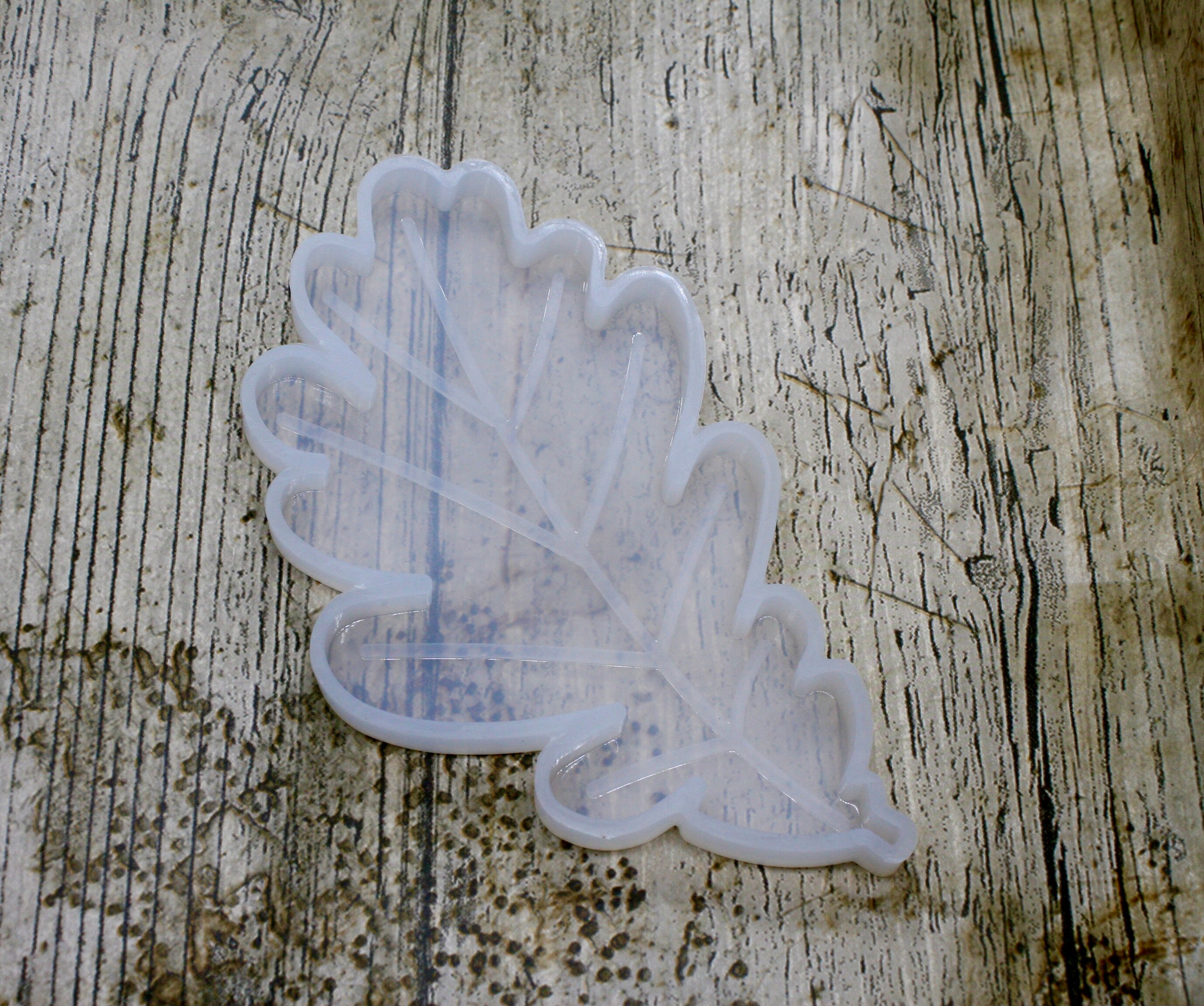 Oak Leaf Silicone Mould Art Supplies Craft Supplies Oak Etsy