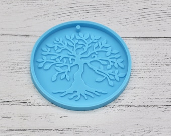 Tree of Life Hanging Decor Silicone Mould, Tree of Life Silicone Mould, Silicone Mould, Craft Supplies, Resin Crafts, Mould for Jesmonite