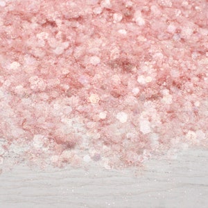 5g Rose Quartz Opal Glitter, Resin Arts, Resin Craft, Craft Supplies, Sequin Powder Glitter, Slime Making, Nail Art Glitter, Glitter Art