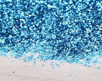 Blue Haze Fine Glitter 10g, Limited Edition Hand Mixed, Resin Art, Resin Craft, Table Confetti, Slime Making, Nail Art Glitter