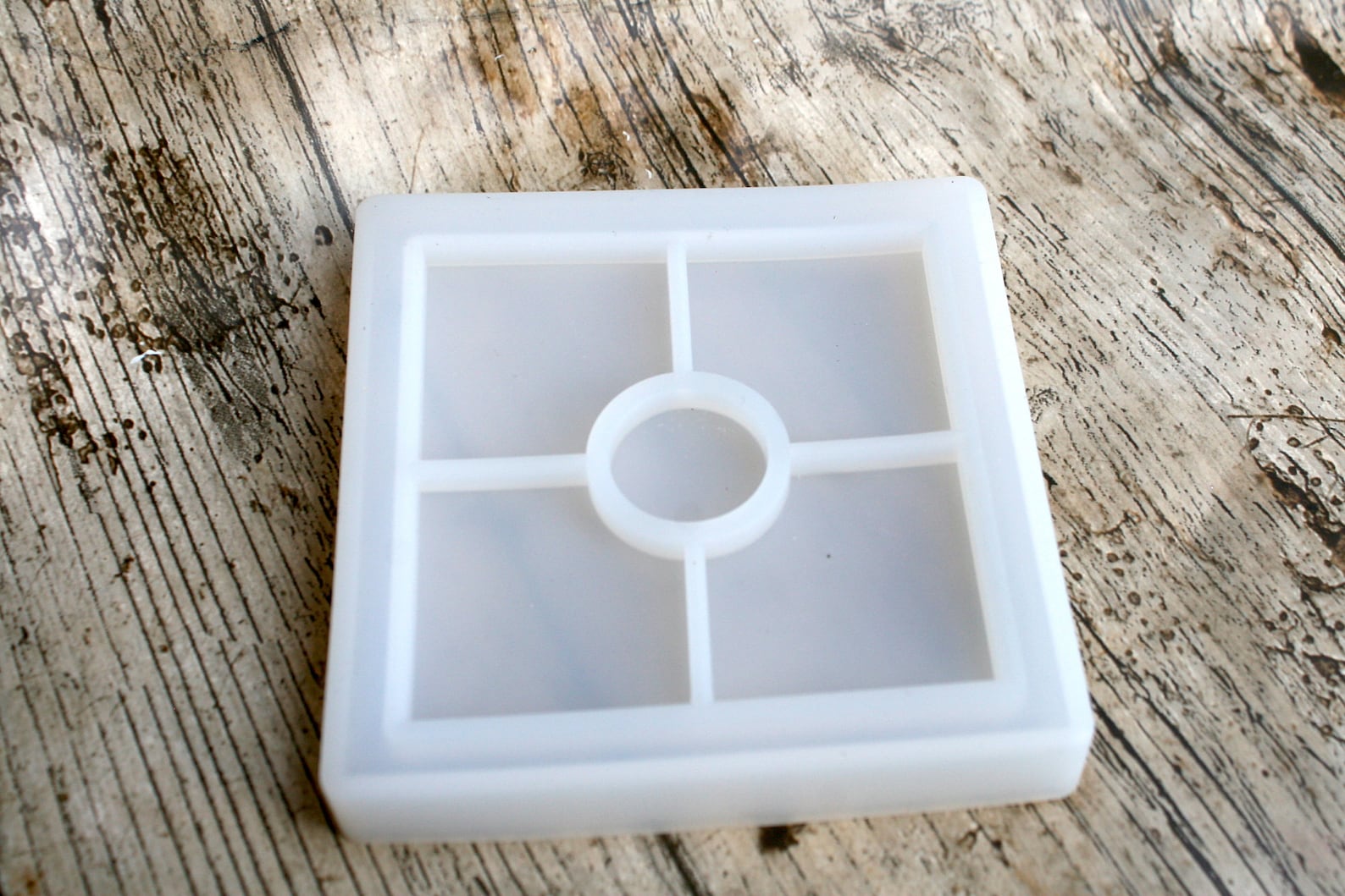 Square Silicone Resin Coaster Mould Mold Resin Art Craft Etsy