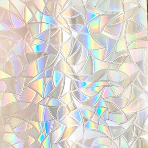Holographic Vinyl Sheets, Decorative Vinyl Resin Inserts, Rainbow Holographic Vinyl Sheets A4 size, Ready to use in your Resin Designs