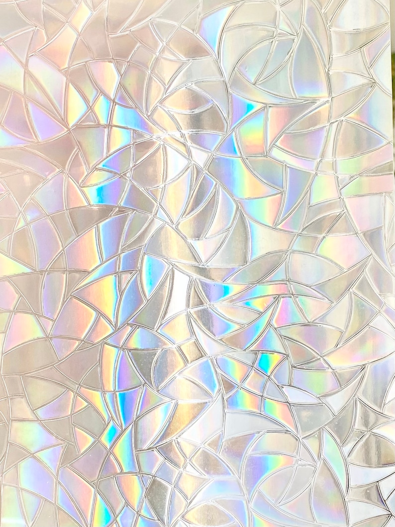 Holographic Vinyl Sheets Decorative Vinyl Resin Inserts Etsy