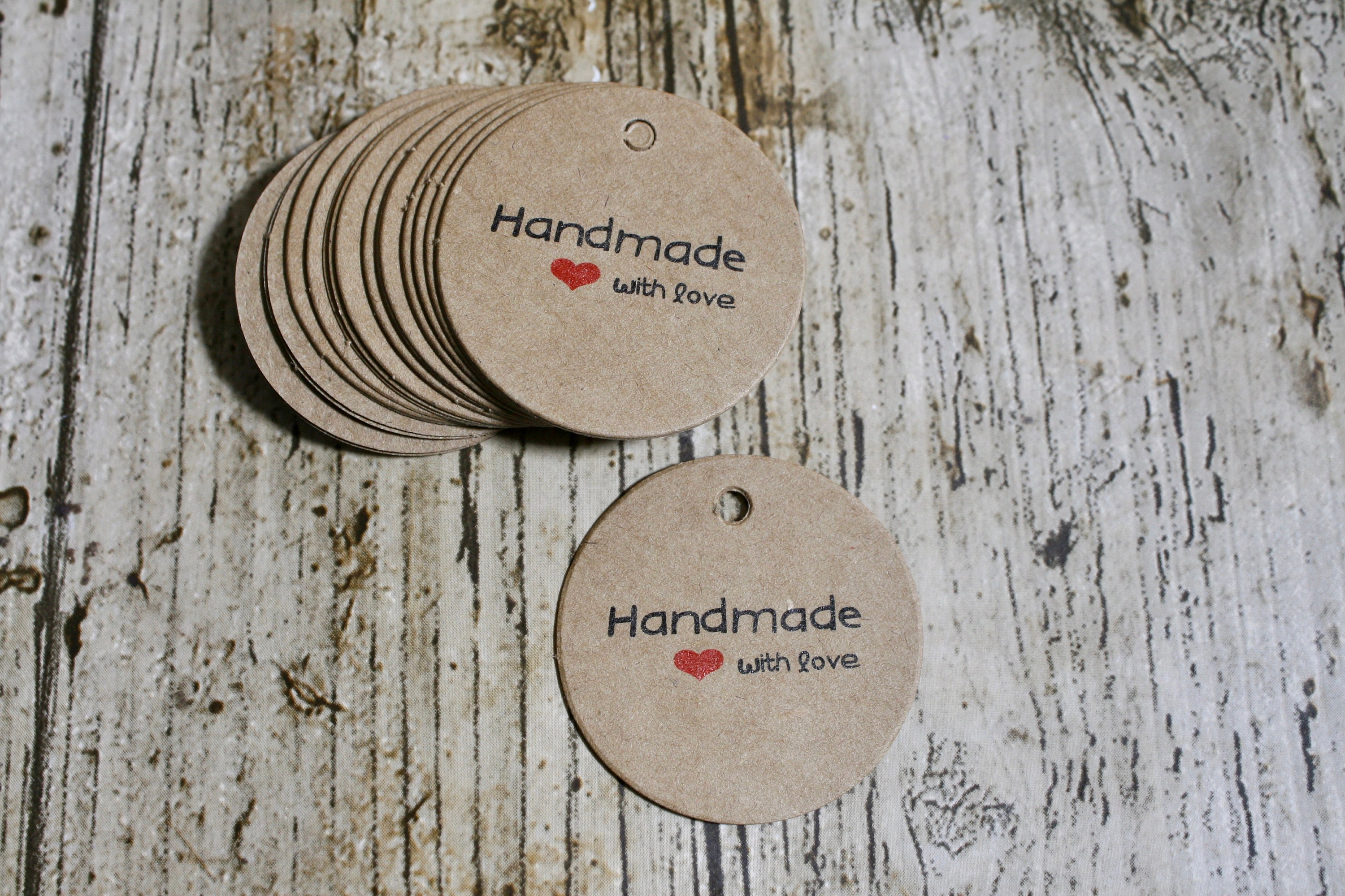 Sewn With Love Tags Printable. Made With Love Product Tags. Gift