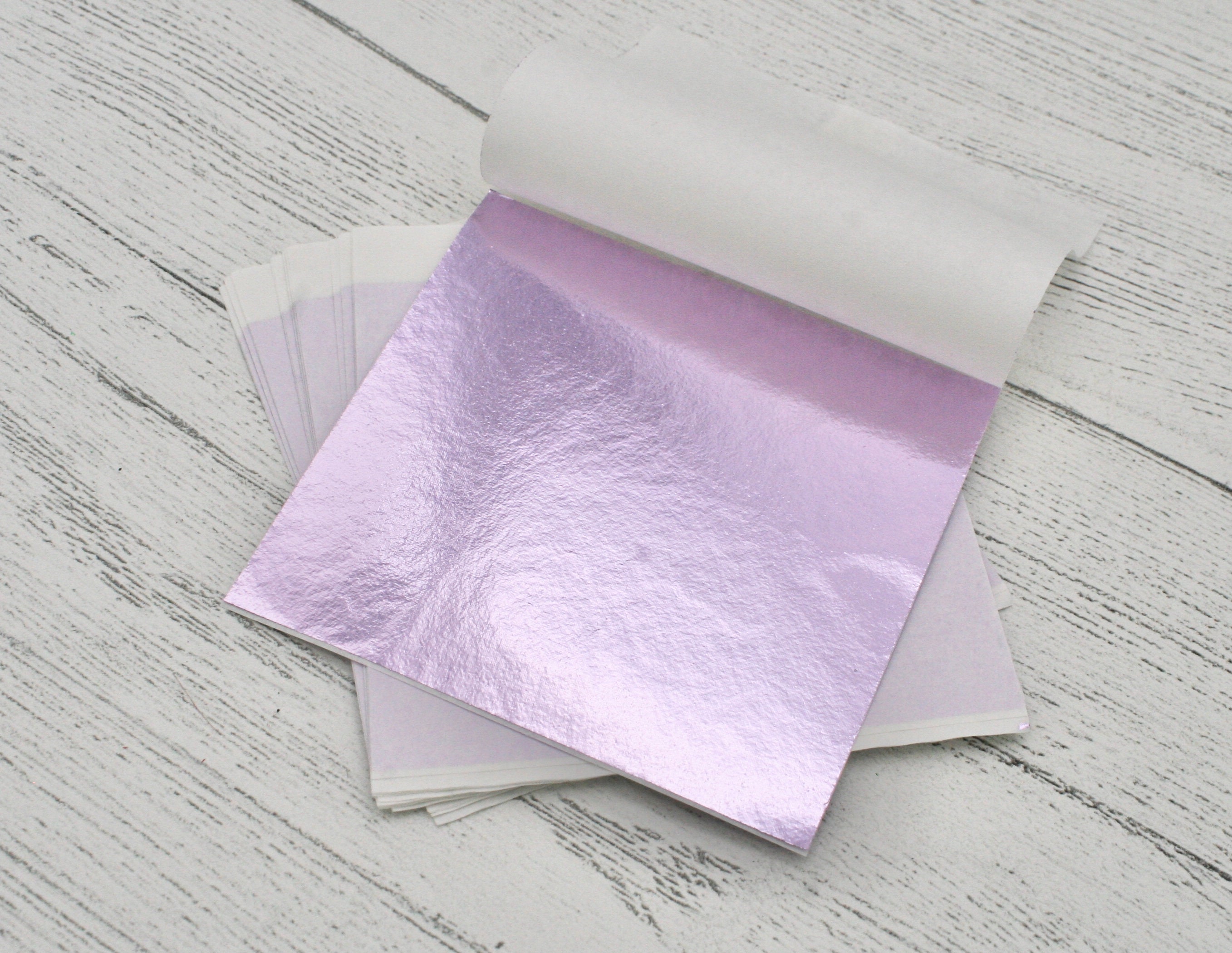Silver Leaf Foil Paper Sheets for Crafts, Resin, Scrapbooking, Gilding,  Framing, Silver Leaf Foil Sheets, Nail Art, Thin Foil Sheets, Craft -   Sweden