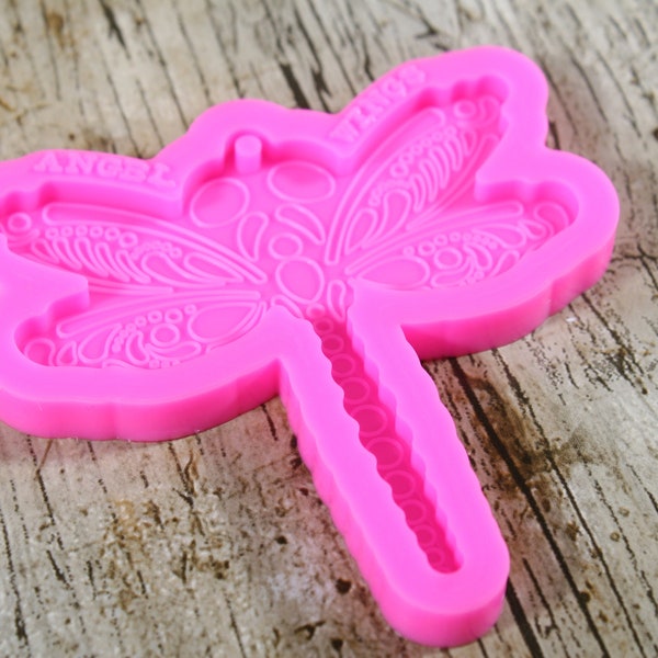 Dragonfly Silicone Mould, Dragonflies Silicone Mould, Keyring Making, Pendant Making, Epoxy Resin Craft, Craft Supplies