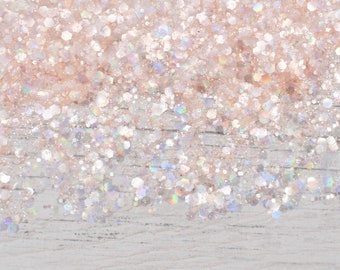 Perfectly Peach Opal Glitter, Resin Arts, Resin Craft, Craft Supplies, Sequin Powder Glitter, Slime Making, Nail Art Glitter, Glitter Art