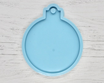 Bauble Silicone Mould, Bauble Mould, Bauble Christmas Tree decoration Silicone Mold, Mold, Resin Art, Craft Supplies, Resin Crafts
