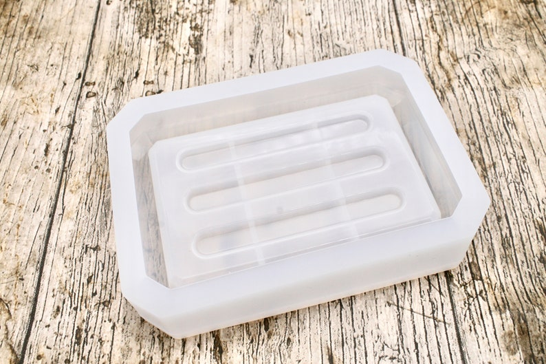 Ribbed Soap Dish Silicone Mould Soap Holder Silicone Mould Etsy