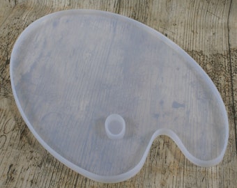 Artist Paint Palette Silicone Mould, Silicone Mold, Silicone Mould, Mould, Mold, Painters Palette, Art, Resin, Resin Art