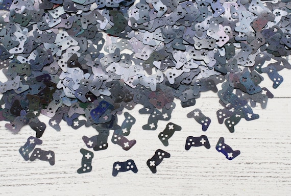 5g Console Controller Chunky Glitter Controller Confetti | Etsy
