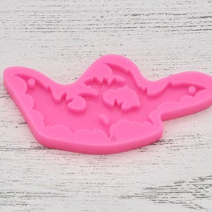 Flying Bat Pendant Silicone Mould, Bat Mould, Bat Pendant Silicone Mold, Mold, Resin Art, Craft Supplies, Resin Crafts