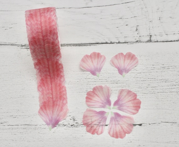 Washi Tape/ Craft Tape- Purple Metallic Floral Rose Outline