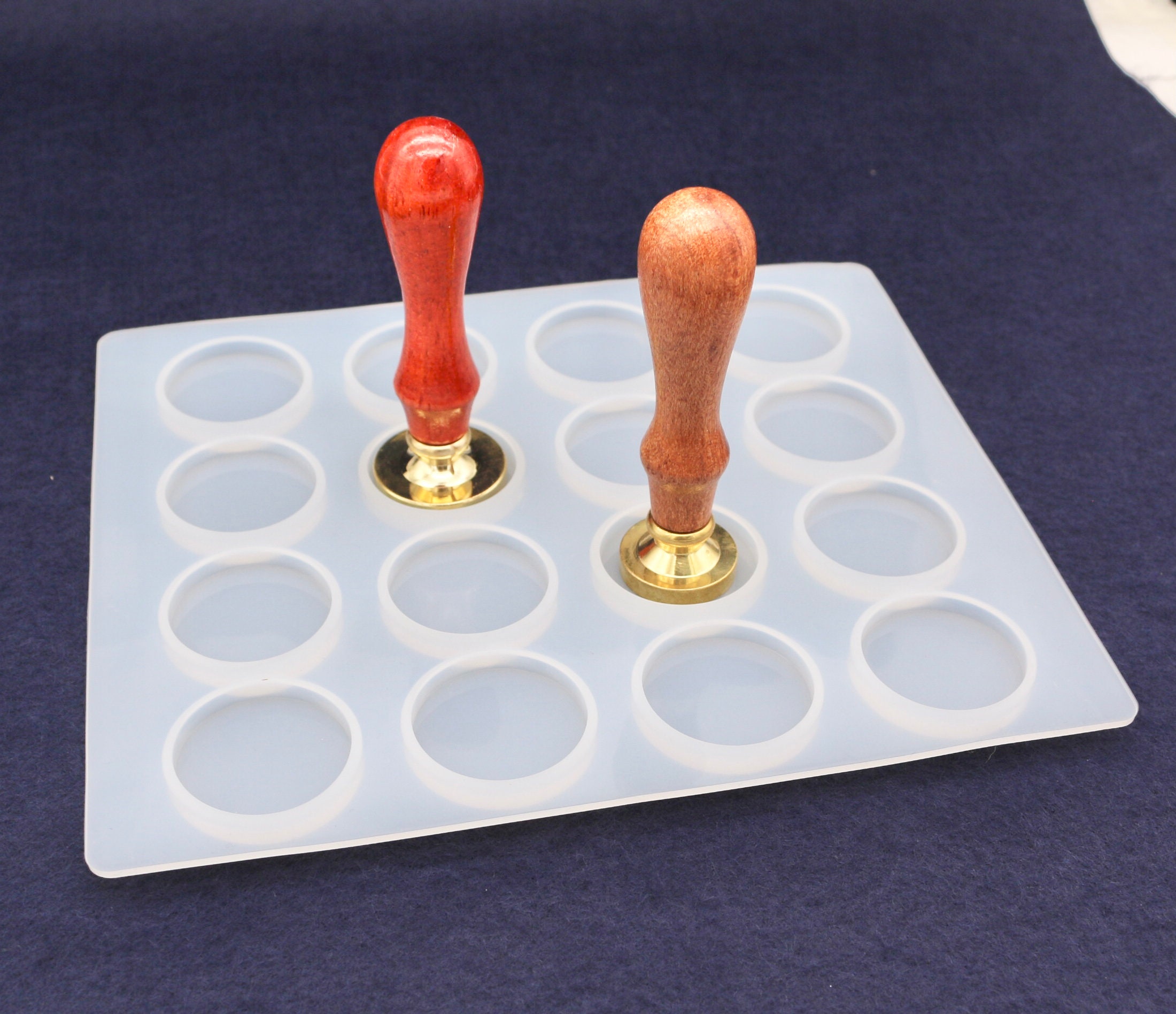 Durable Wax Seal Mold Golden Wax Seal Making Mould Multi-shapes