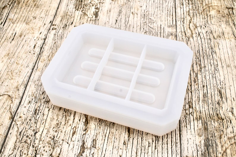 Ribbed Soap Dish Silicone Mould Soap Holder Silicone Mould Etsy