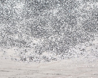 Silver Haze Fine Glitter 10g, Limited Edition Hand Mixed, Resin Art, Resin Craft, Table Confetti, Slime Making, Nail Art Glitter