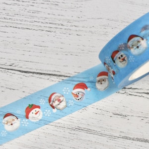 Schneemann Weihnachten Washi Tape, Shabby Washi, Karten basteln, Washi Masking Tape, Washi Karte Basteln, Weihnachts basteln, Scrapbooking