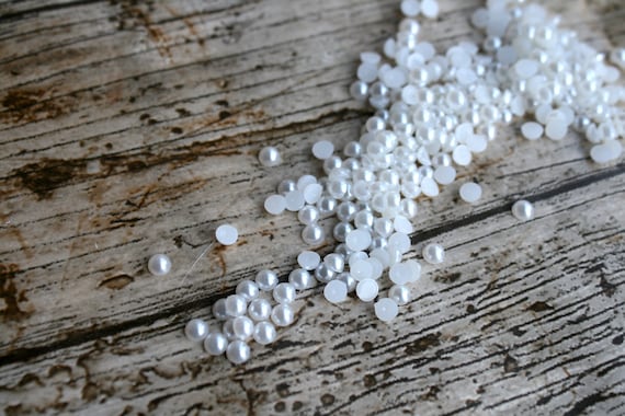 Craft pearls 2024 flat back