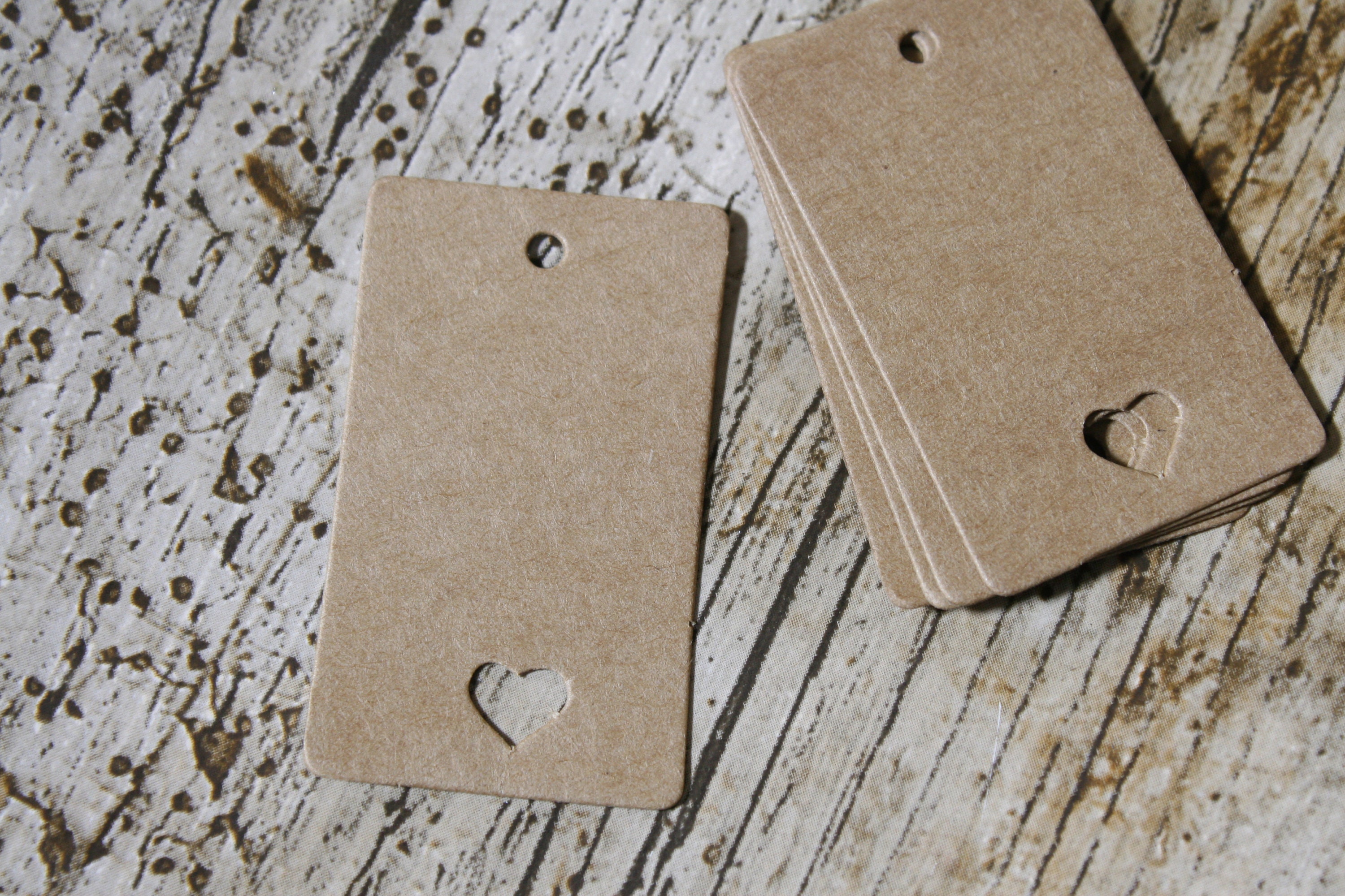 Kraft Paper Tag Gift Making Tags Price Wedding Scallop Label Blank Luggage  Christmas 