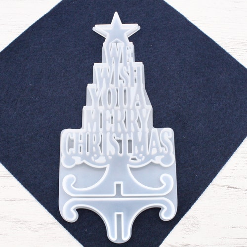 Christmas House Silicone Mold Etsy