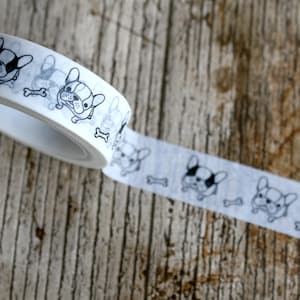 Süßes Klebeband für Hunde, Washi, Shabby Washi, Karten basteln, Washi Masking Tape, Washi Card Crafts