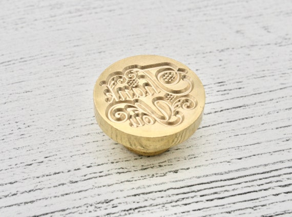 Thank You Metal Wax Stamp Head, Wax Seal Head, Wax, Thank You Stamp, Metal Wax  Seal Stamp, Craft Supplies, Wax Seal Stamp for Envelopes 