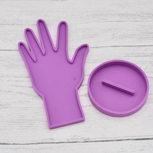 Jewellery Stand Hand Shape Silicone Mould, Hand Silicone Mould, Silicone Mould, Craft Supplies, Resin Crafts, Silicone mould for Jesmonite