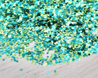 Aqua Shine Glitter 10g, Limited Edition, Hand Mixed, Resin Arts, Resin Craft, Table Confetti, Slime Making, Nail Art Glitter, Glitter Art