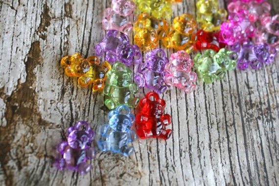 Gummy Bear Charms Jewelry Making, Accessories Making Jewelry