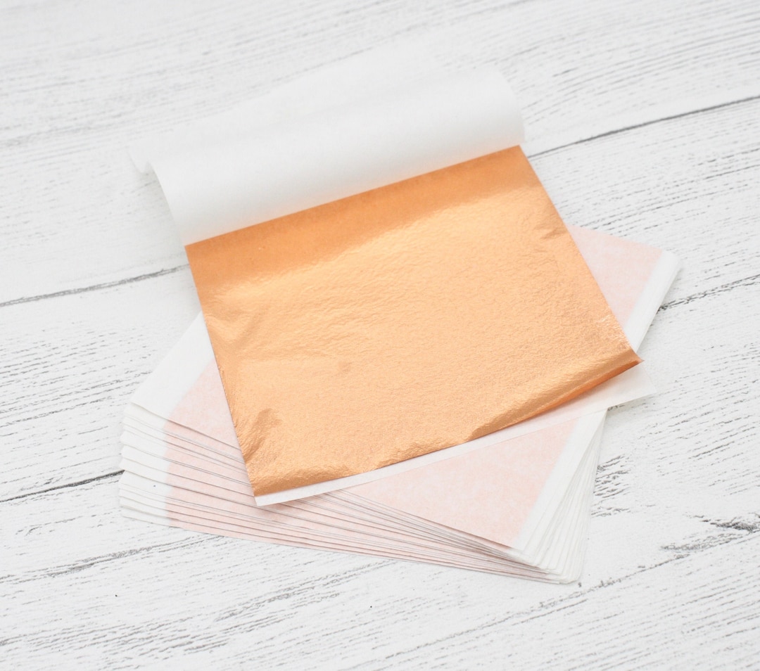 Copper Leaf Foil Sheets, Resin Crafts, Scrapbooking, Gilding, Framing