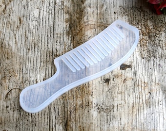 Hair Comb Silicone Mould, Resin Craft, Art Supplies, Craft Supplies, Hair Accessories, Reusable Silicone Mould