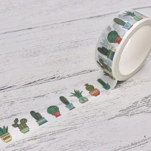 Kaktus Klebeband, Washi, Shabby Washi, Karten basteln, Washi Masking Tape, Washi Card Crafts