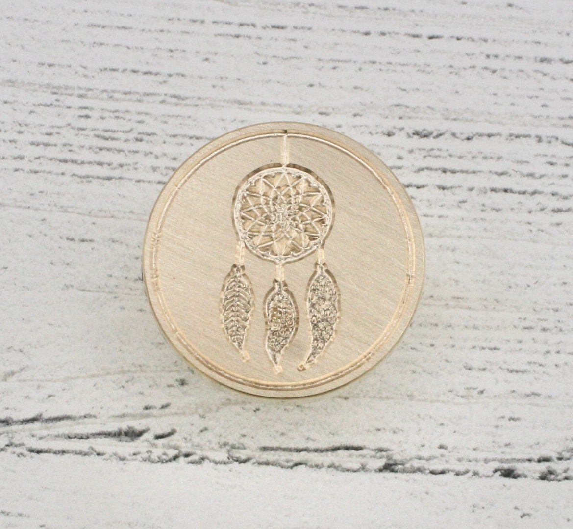 Moon and Star Metal Wax Stamp Head, Wax Seal Head, Wax, Metal Wax