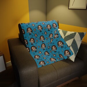 Law & Order SVU Olivia Benson Fleece Blanket – Soft Plush Throw for Fans – Cozy TV Show Gift and Home Decor image 3
