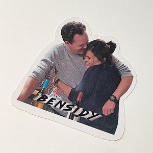 Law & Order BENSIDY Sticker, Olivia Benson and Brian Cassidy, SVU Fans Sticker