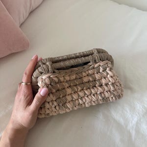 Crochet handbag