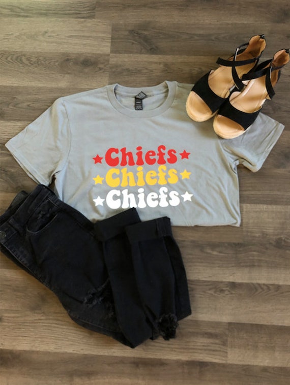 kansas city chiefs shirts etsy