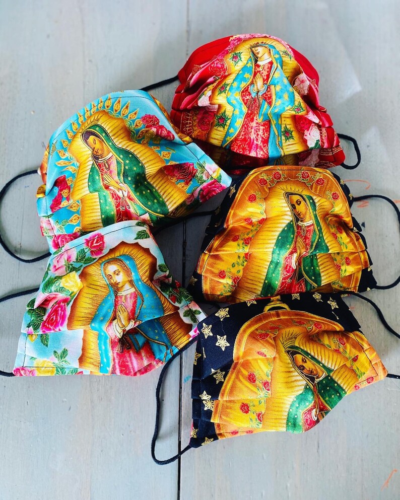 Virgin Mary Face Masks Etsy