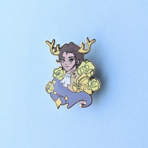 Claude Hard Enamel Pin