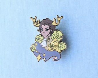 Claude Hard Enamel Pin