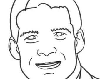 Jim Jordan Printable Coloring Page activity sheet instant download homeschool teacher resource current events
