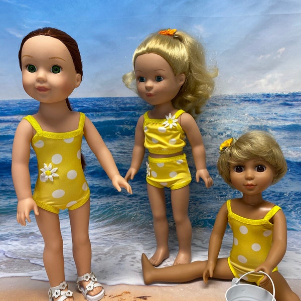 14.5 inch doll clothes / swim suits