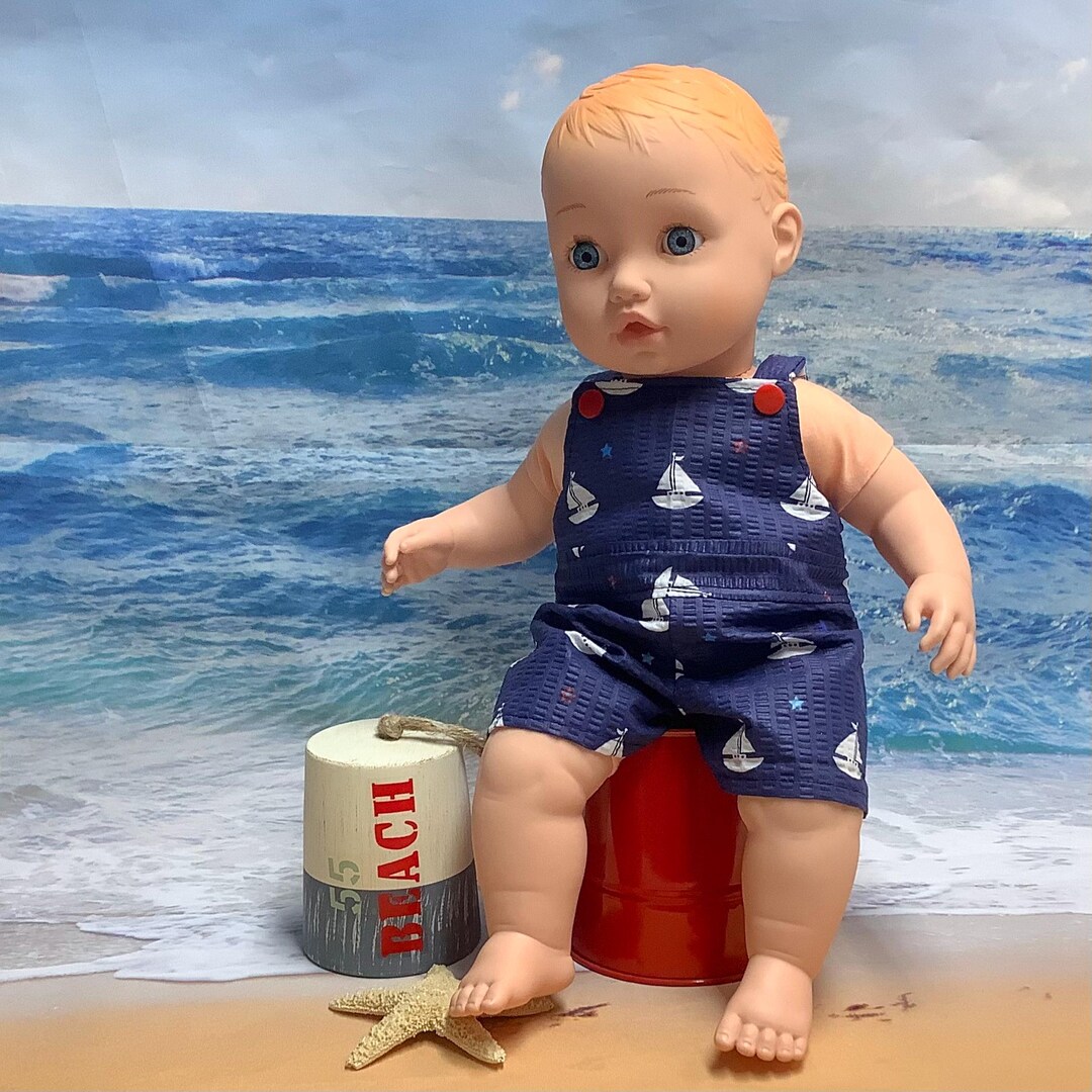 15 Inch Boy Baby Doll Clothes/ Baby Doll Rompers/ Overalls Etsy