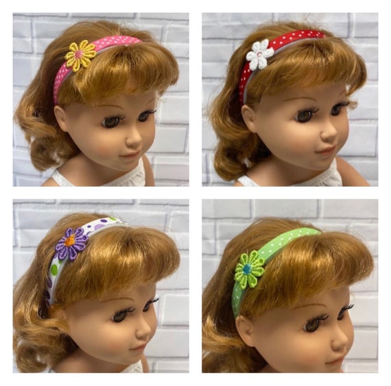 18 inch on sale doll headbands