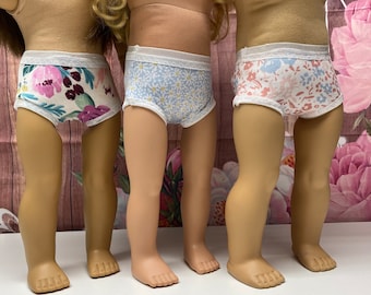 18 inch doll underwear