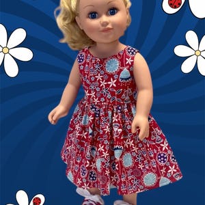 18 inch doll clothes / party dress