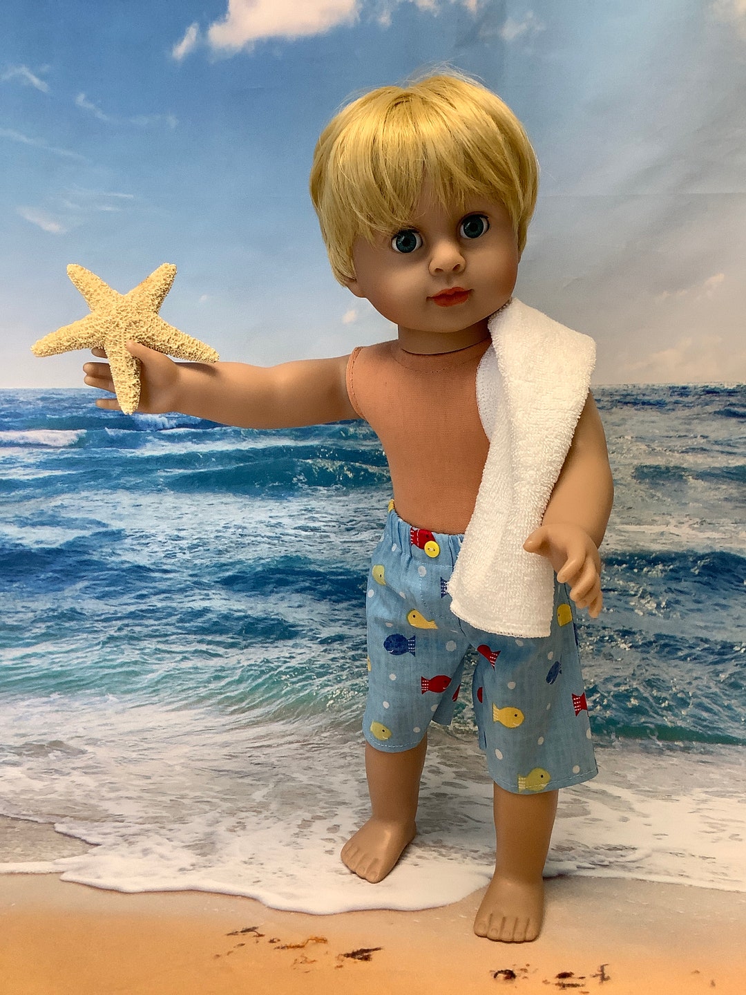 18 Inch Doll Clothes/ Swim Trunks/ Boy Doll Clothes Etsy