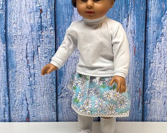 18 inch doll clothes | skirt set | fits 18 inch American girl style doll