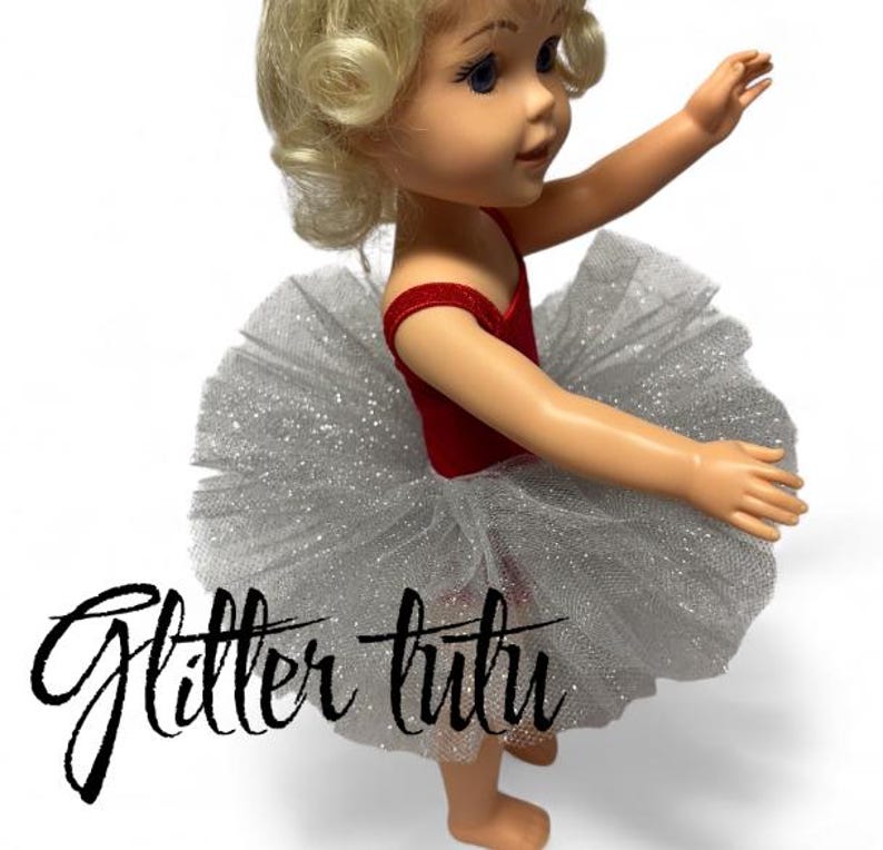 14.5 inch doll clothes/ ballet suits/ tutus/ costume Glitter tutu